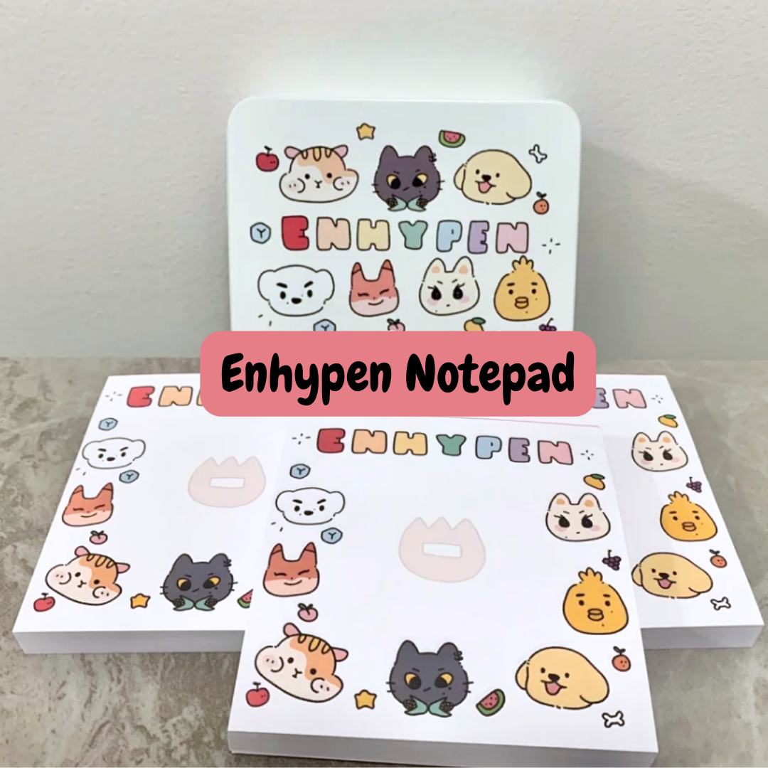 Enhypen Merch Non-Sticky Memo Design A