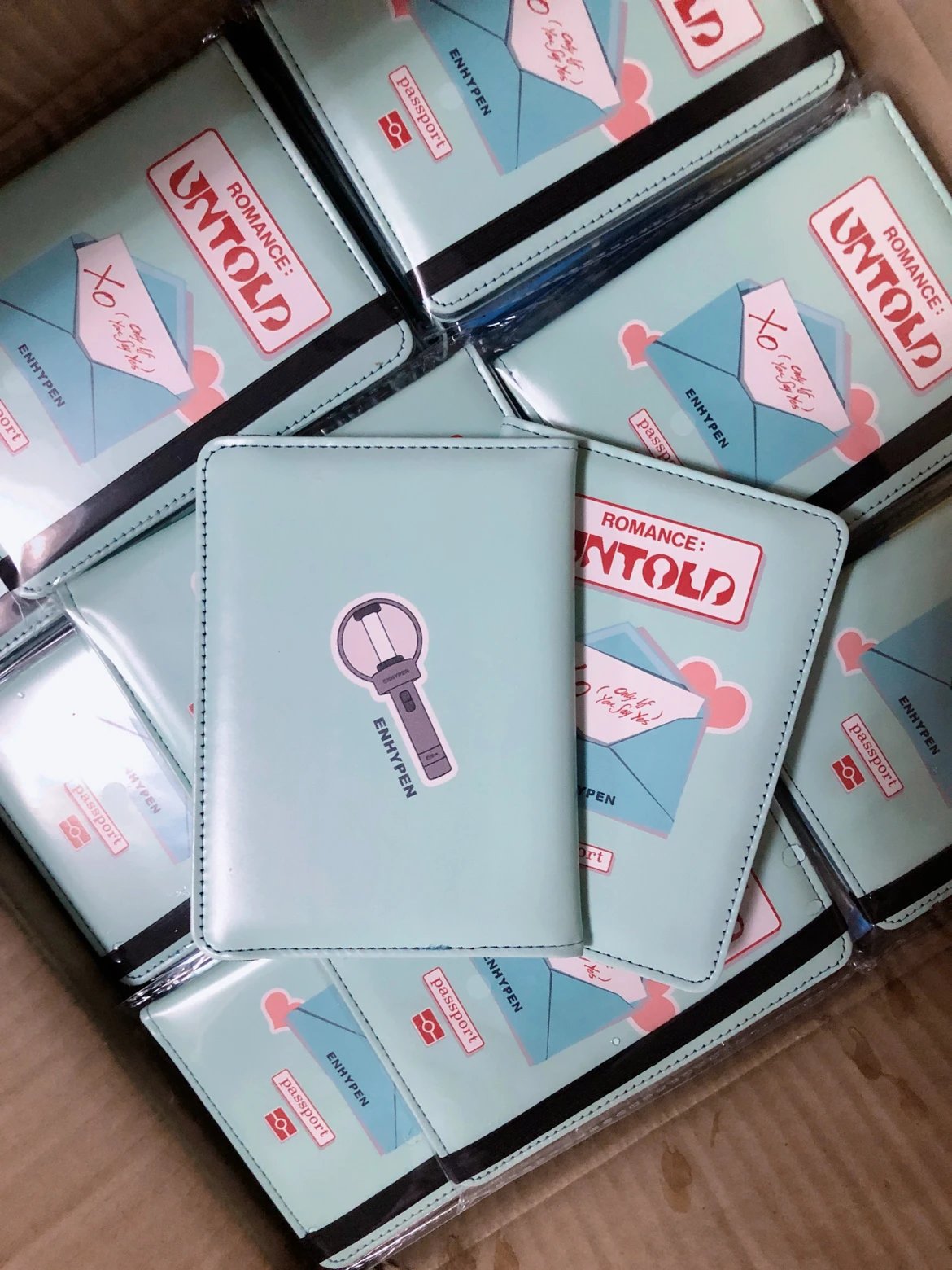 Enhypen Merch XO Passport Holder VAT included if applicable