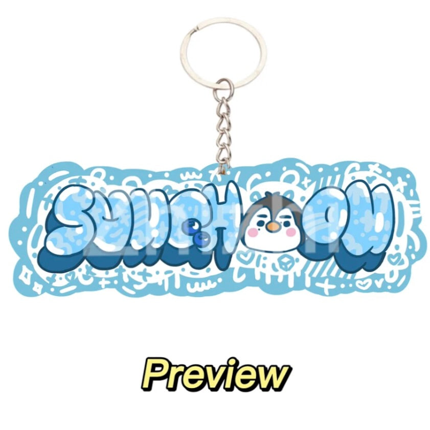 Enhypen Merch Name Keychain VAT included if applicable