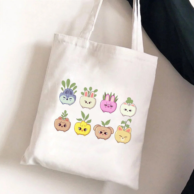 Stray Kids Merch SKZ Skzoo Canvas Bag Tote Design G VAT included if applicable