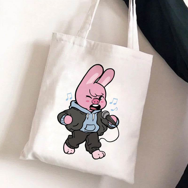 Stray Kids Merch SKZ Skzoo Canvas Bag Tote Dwaekki VAT included if applicable