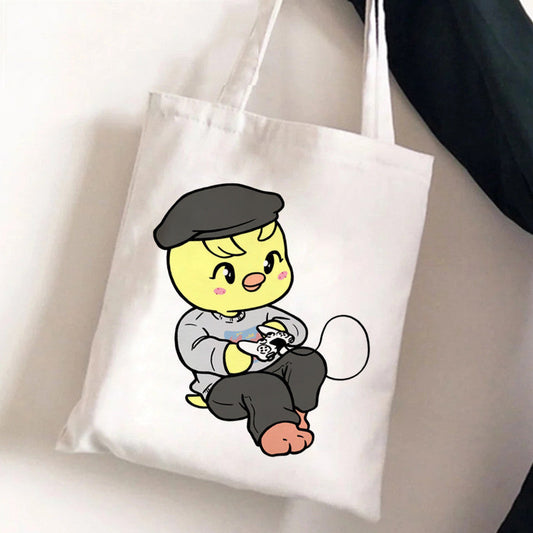 Stray Kids Merch SKZ Skzoo Canvas Bag Tote Gaming BbokAri VAT included if applicable