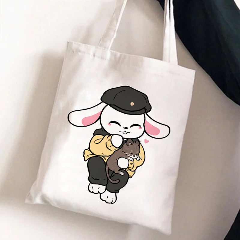 Stray Kids Merch SKZ Skzoo Canvas Bag Tote Leebit VAT included if applicable