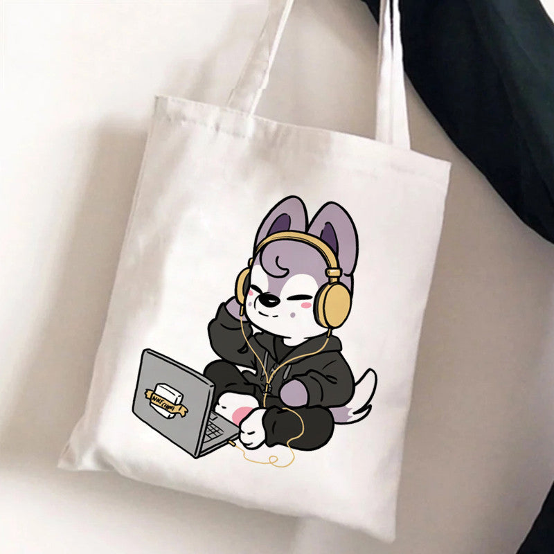 Stray Kids Merch SKZ Skzoo Canvas Bag Tote WolfChan VAT included if applicable