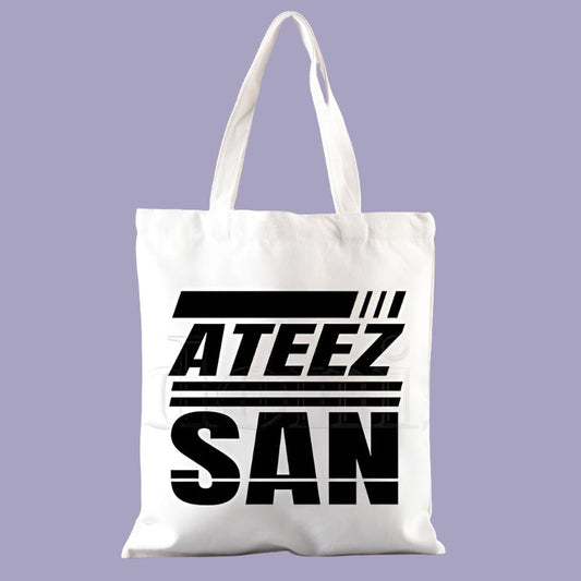 ATEEZ Merch Concert Canvas Tote Bag San VAT included if applicable