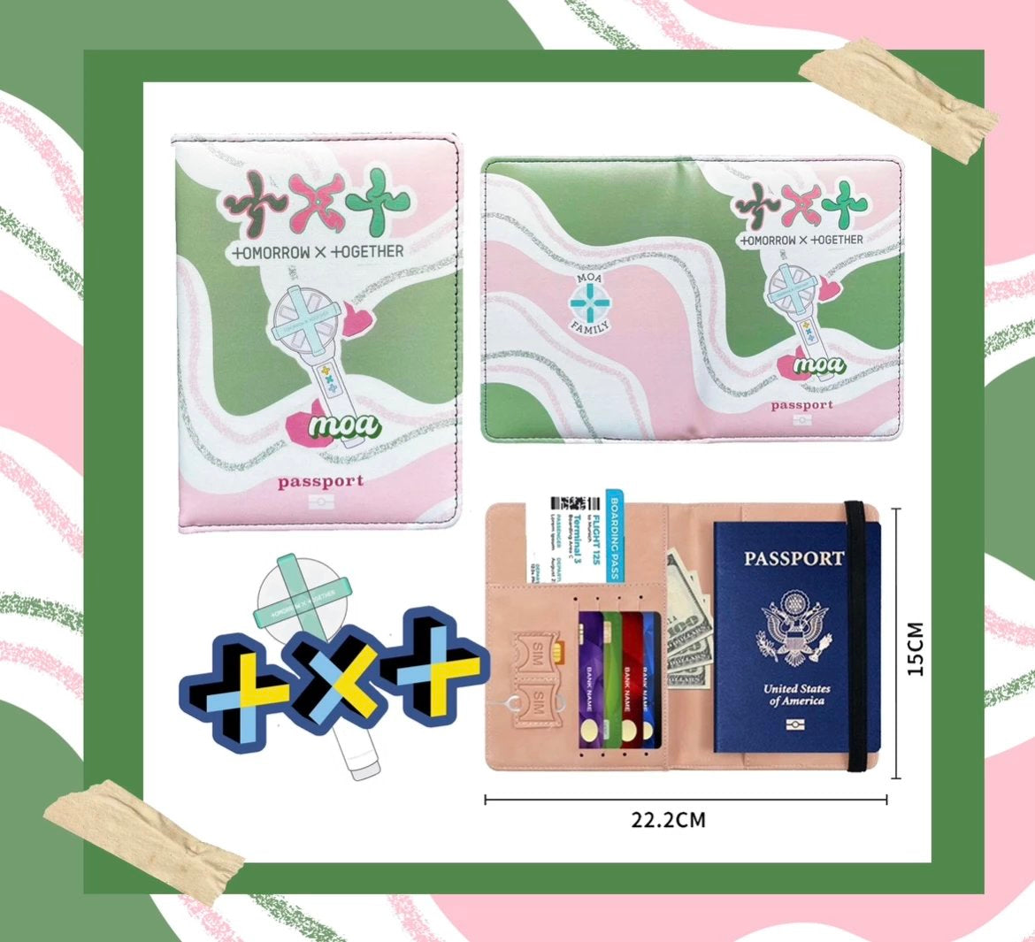 TXT Merch Passport Holder VAT included if applicable